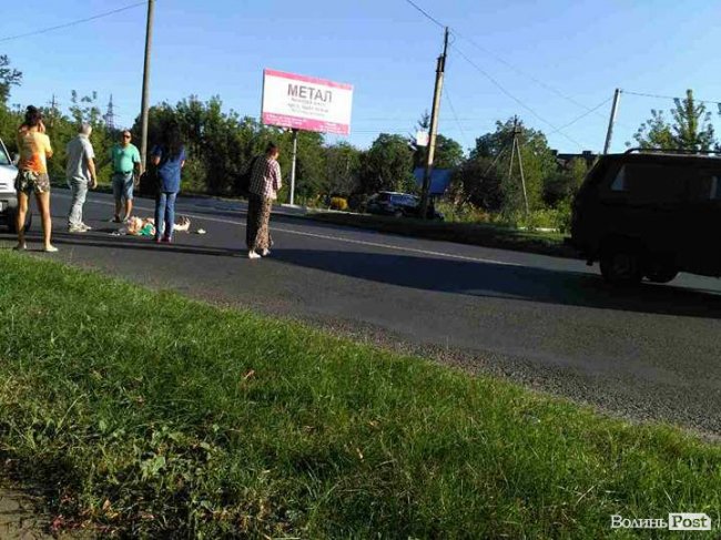 У Луцьку збили людину