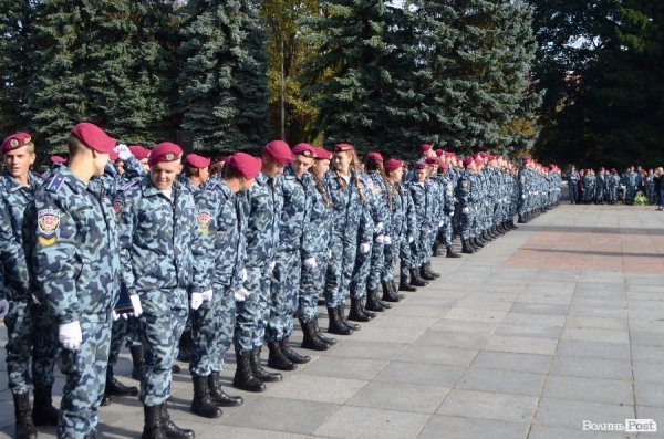 Майбутніх правоохоронців посвятили в ліцеїсти. ФОТО
