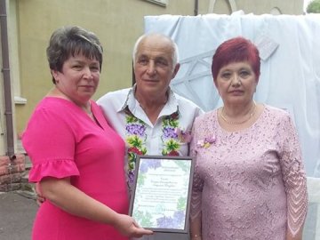 На Волині подружжя відсвяткувало золоте весілля