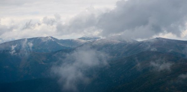 В Україні - перший сніг. ФОТО