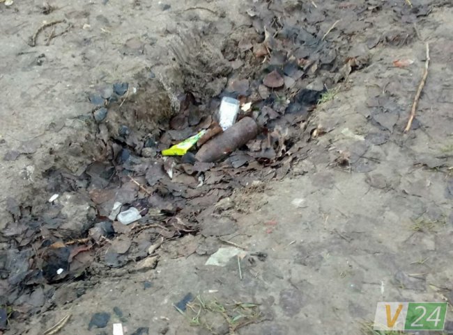 У Луцьку в спальному районі знайшли небезпечний снаряд