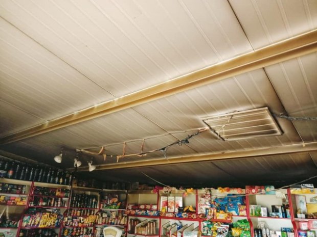 На Волині горів магазин. ФОТО