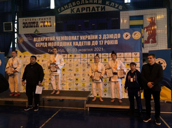 Волинська спортсменка виборола низку нагород на чемпіонатах з дзюдо