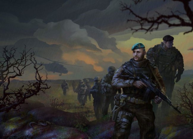 Художниця з Литви малює картини про українських воїнів. ФОТО