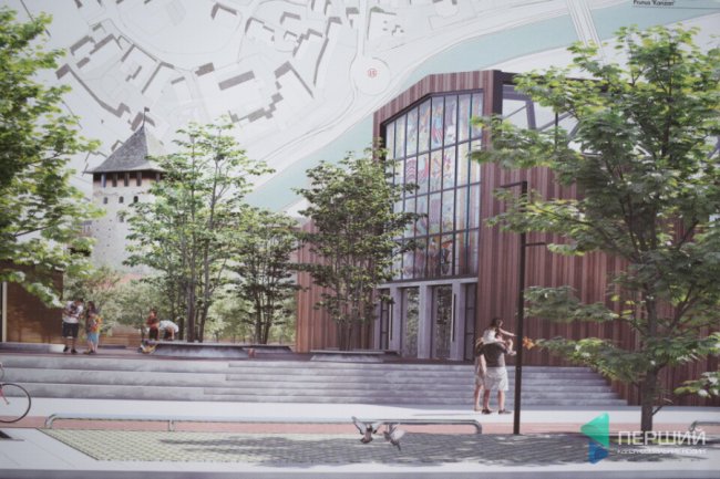 Як планують облаштувати територію Старого ринку у Луцьку. ПРОЄКТ