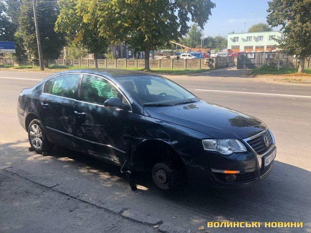 На виїзді з Луцька – ДТП з потерпілими