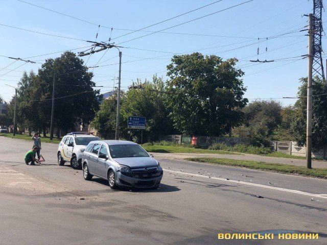 На виїзді з Луцька – ДТП з потерпілими