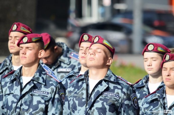 Майбутніх правоохоронців посвятили в ліцеїсти. ФОТО