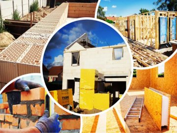 Вибір матеріалу для зведення стін приватного будинку*