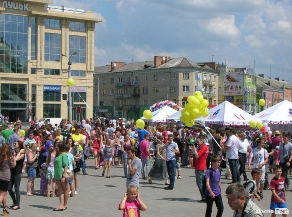 У Луцьку відзначили День Європи. ФОТО