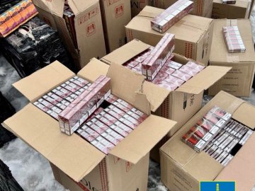 На Волині вилучили контрафактні цигарки на суму понад 2,2 мільйони. ФОТО