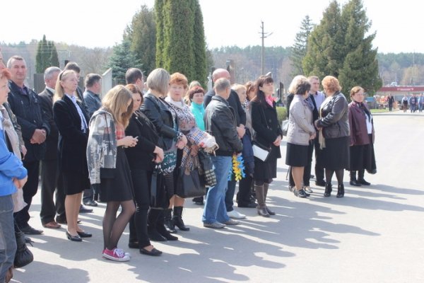 У Луцьку вшанували пам'ять загиблого під Волновахою Героя. ФОТО