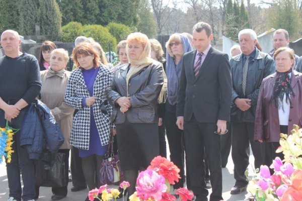 У Луцьку вшанували пам'ять загиблого під Волновахою Героя. ФОТО
