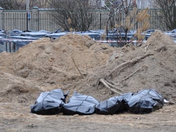 За останню добу на Київщині виявили ще 20 тіл мирних громадян, яких вбили окупанти 