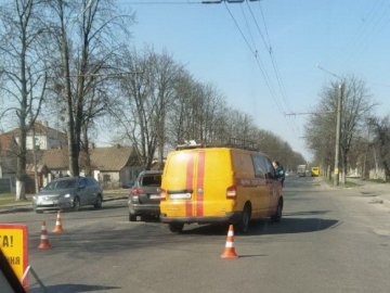 У Луцьку на  Володимирській – аварія. ФОТО