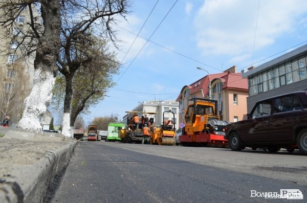 У Луцьку на повну силу йде ремонт вулиць