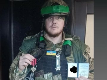 Військового з Волині відзначили трьома нагородами