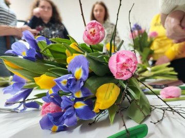 У Луцьку розпочалися безплатні курси флористики за фінансування ООН. ФОТО