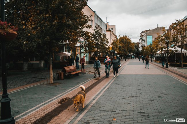 Похмура осінь у Луцьку. ФОТО