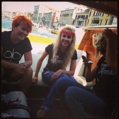 «Україна — не бордель», ‒ FEMEN у Венеції