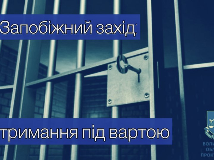 Погрожував дружині вбивством: на Волині сімейного дебошира взяли під варту