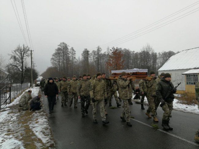 На Волині попрощалися з Героєм Олександром Бондаруком