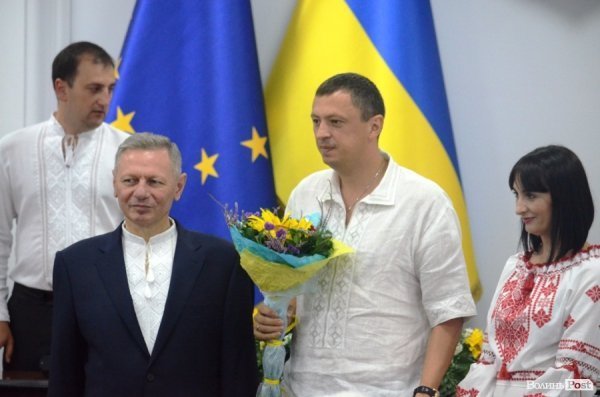 Кого нагороджували в Луцькраді. ФОТО