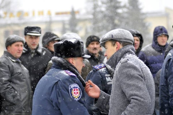 Народне віче у Луцьку. ФОТО
