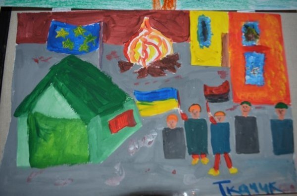 Революція очима волинських дітей. ФОТО