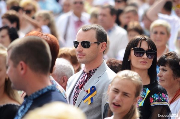 Вишите святкування Дня Незалежності у Луцьку. ФОТОРЕПОРТАЖ