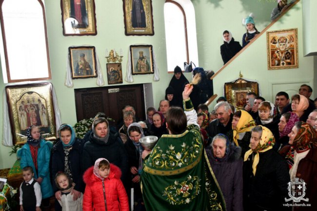 У селі на Волині освятили московську церкву. ФОТО