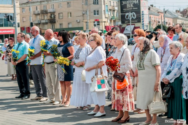Лучани вшанували пам'ять Лесі Українки. ФОТО
