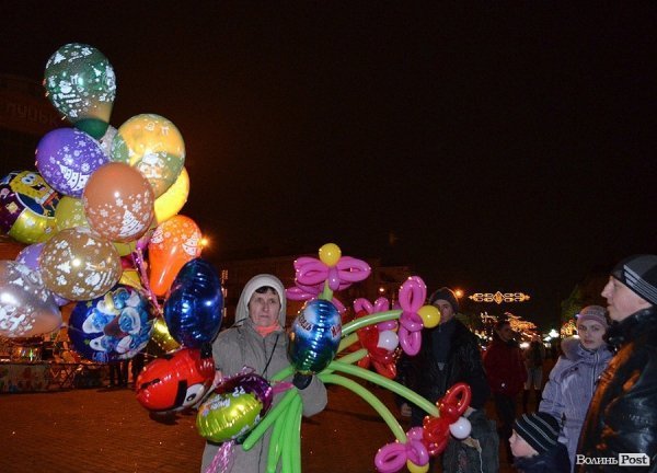 Як у Луцьку зустрічали Новий рік. ФОТО. ВІДЕО