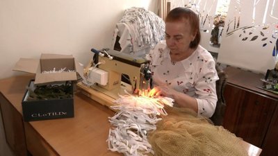 Волинянка після загибелі сина на війні допомагає військовим. ВІДЕО