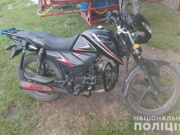 Волинські поліцейські знайшли мотоцикл, який викрали на Різдво