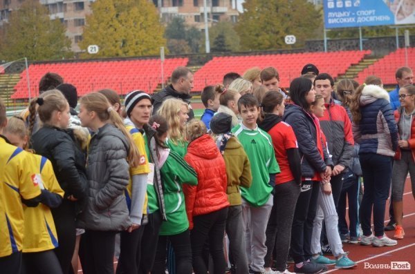 У Луцьку відбулись легкоатлетичні змагання для школярів. ФОТО