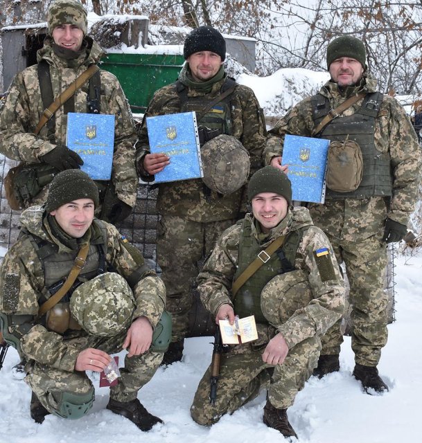 На сході України з Днем Збройних сил привітали бійців волинської бригади. ФОТО