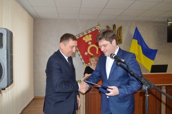 Мер Ковеля отримав грамоту від Верховної Ради