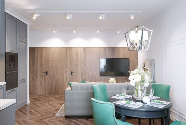 Світлі, просторі, стильні: якими будуть кухні-студії у ЖК «Амстердам»*