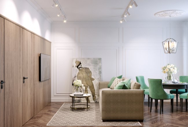 Світлі, просторі, стильні: якими будуть кухні-студії у ЖК «Амстердам»*