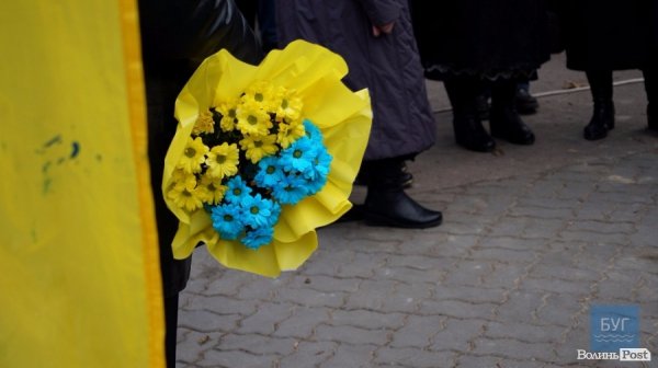 Третя річниця Майдану у Нововолинську