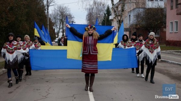 Третя річниця Майдану у Нововолинську