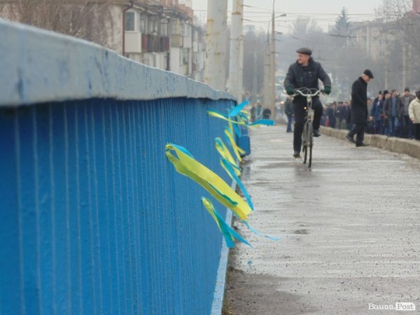 Хода до «площі Героїв Майдану» в Луцьку. ФОТО. ВІДЕО