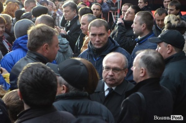 «Порошенківський» концерт у центрі Луцька. ФОТО
