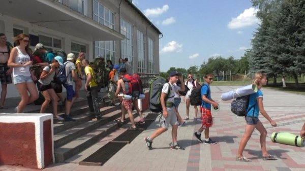 На Волині  розпочався обласний зліт юних туристів. ФОТО