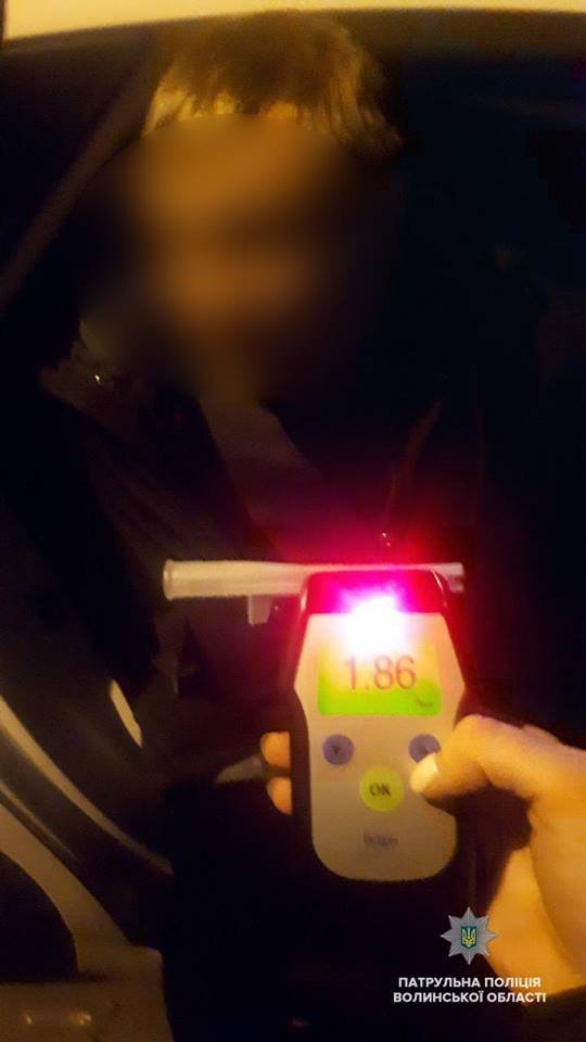 У Луцьку п’яний водій втікав від поліції. ФОТО