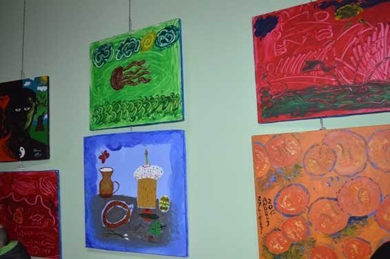 У Ковелі учасники АТО презентують свої картини