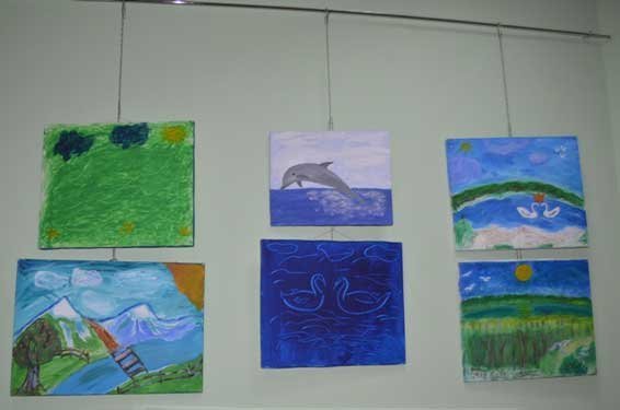 У Ковелі учасники АТО презентують свої картини