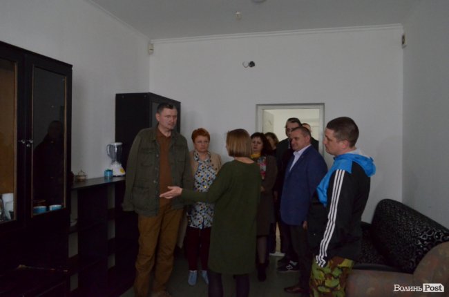 У Луцьку заступнику міністра у справах ветеранів показали «місце сили» бійців