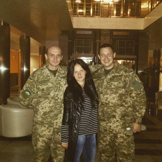 Довгоочікувана зустріч звільнених волинських бійців з сім'ями. ФОТО